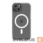 Nugarėlės dėklai Evelatus Apple iPhone 14 Clear Case with MagSafe Transparent