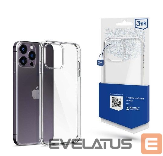 Nugarėlės dėklai 3MK Apple iPhone 14 Pro Max Clear Case Transparent