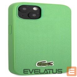 Nugarėlės dėklai Lacoste Apple iPhone 14 Iconic Petit Pique Logo Green