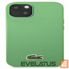 Nugarėlės dėklai Lacoste Apple iPhone 14 Iconic Petit Pique Logo Green