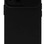 Nugarėlės dėklai iLike Apple iPhone 14 Pro Max Camshield Soft Black