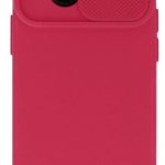 Nugarėlės dėklai iLike Apple iPhone 14 Pro Camshield Soft Dark Cherry