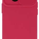 Nugarėlės dėklai iLike Apple Iphone 14 Pro Max Camshield Soft Dark Cherry