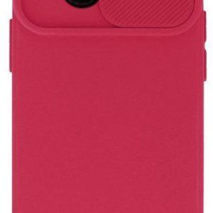 Nugarėlės dėklai iLike Apple Iphone 14 Pro Max Camshield Soft Dark Cherry