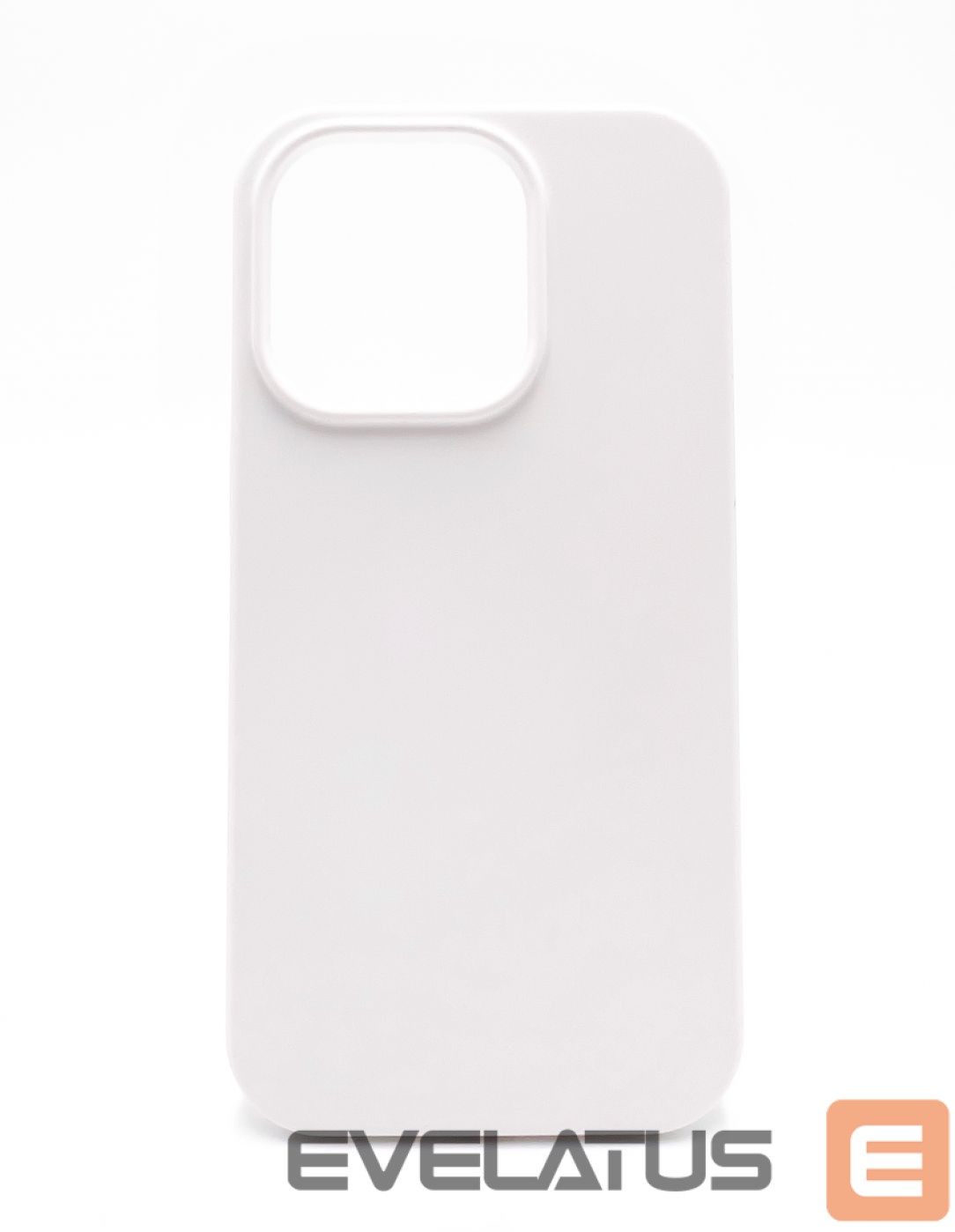 Nugarėlės dėklai Evelatus Apple iPhone 14 Pro Max Premium Soft Touch Silicone Case White
