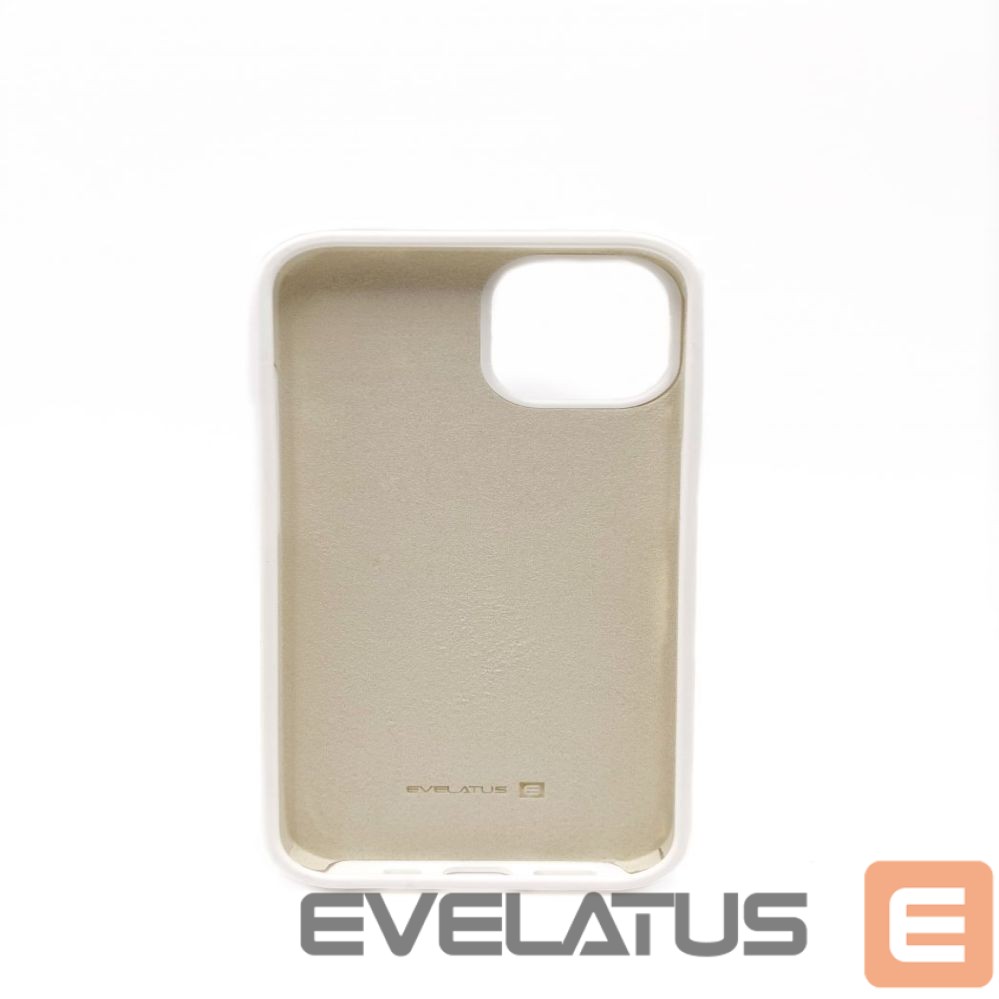 Nugarėlės dėklai Evelatus Apple iPhone 14 Pro Max Premium Soft Touch Silicone Case White