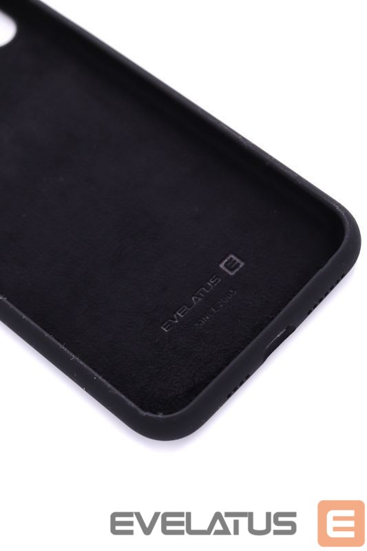 Nugarėlės dėklai Evelatus Huawei Nova 10 Premium Soft Touch Silicone Case Black