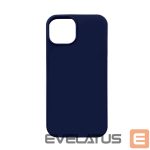 Nugarėlės dėklai Evelatus Apple iPhone 14 Pro Max Premium Magsafe Soft Touch Silicone Case Midnight Blue