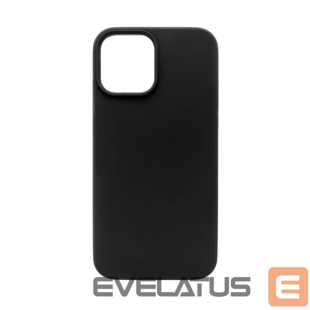 Nugarėlės dėklai Evelatus Apple iPhone 14 Pro Max Premium MagSafe Soft Touch Silicone Case Black