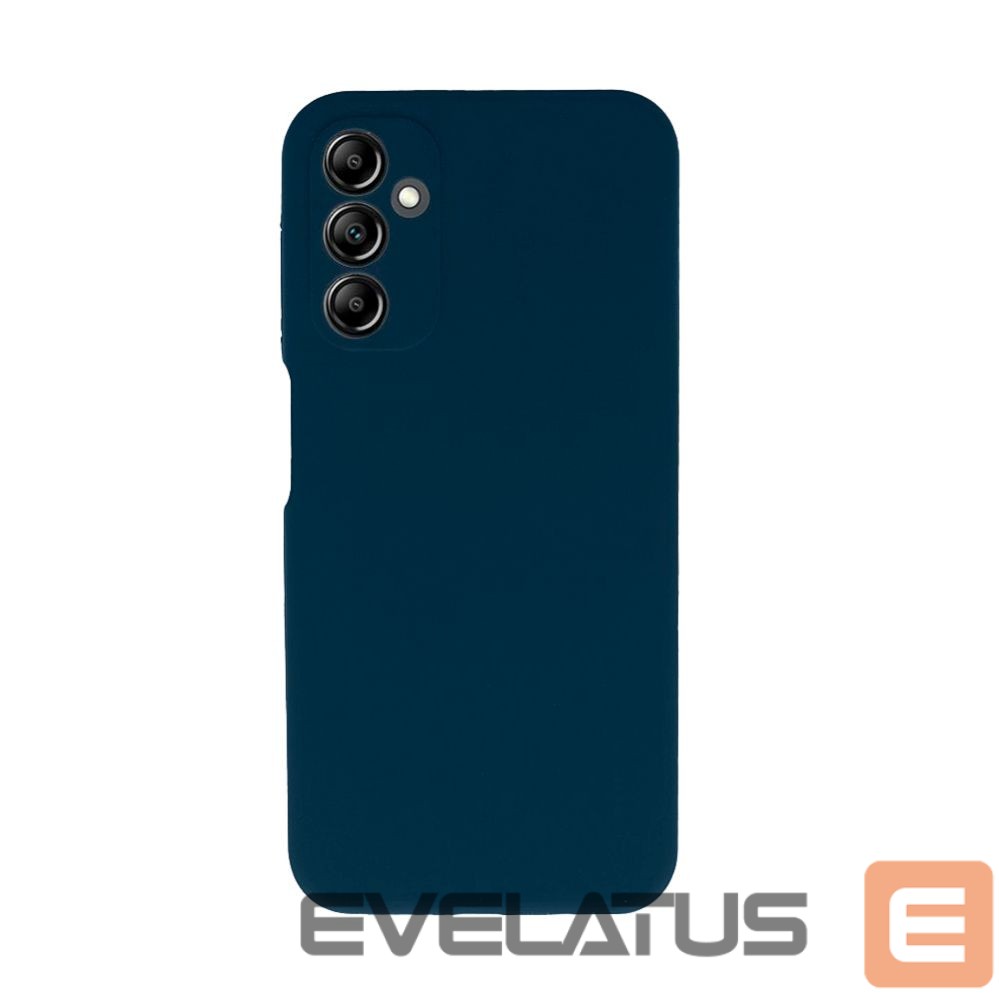 Nugarėlės dėklai Evelatus Samsung Galaxy A14 5G Nano silicone case TPU Midnight Blue