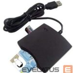 Adapteris Transcend  SMART CARD READER USB PC/SC Black 