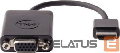 Adapteris Dell Adapter HDMI to VGA 470-ABZX Black, HDMI - Male