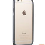 Nugarėlės dėklai Hoco  iPhone 6  Moving Shock-proof Silicon Bumper HI-T028 Gray