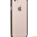 Nugarėlės dėklai Hoco Apple Apple iPhone 6 / 6s  Blade Series Fedora Metal Bumper Black