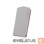 Knygos tipo dėklas dėklai Telone  Samsung I9500/I9505 Galaxy S4 Sligo Plus White