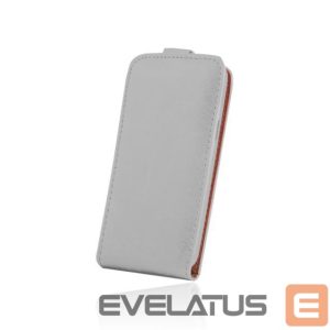 Knygos tipo dėklas dėklai Telone  Samsung I9500/I9505 Galaxy S4 Sligo Plus White