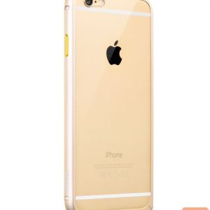 Nugarėlės dėklai Apple  Apple iPhone 6 / 6s  Blade Series Aluminium Bumper HI-T022 Gold