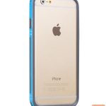 Nugarėlės dėklai Hoco Apple iPhone 6  Moving Shock-proof Silicon Bumper HI-T028 Blue