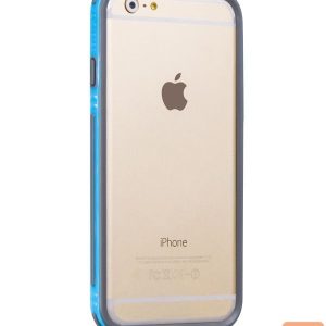 Nugarėlės dėklai Hoco Apple iPhone 6  Moving Shock-proof Silicon Bumper HI-T028 Blue