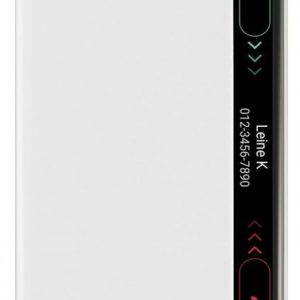 Knygos tipo dėklas dėklai LG  K10 Quick Window Case CFV-150 white