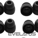 Kitas telefono priedas iLike  Headphone rubbers Black