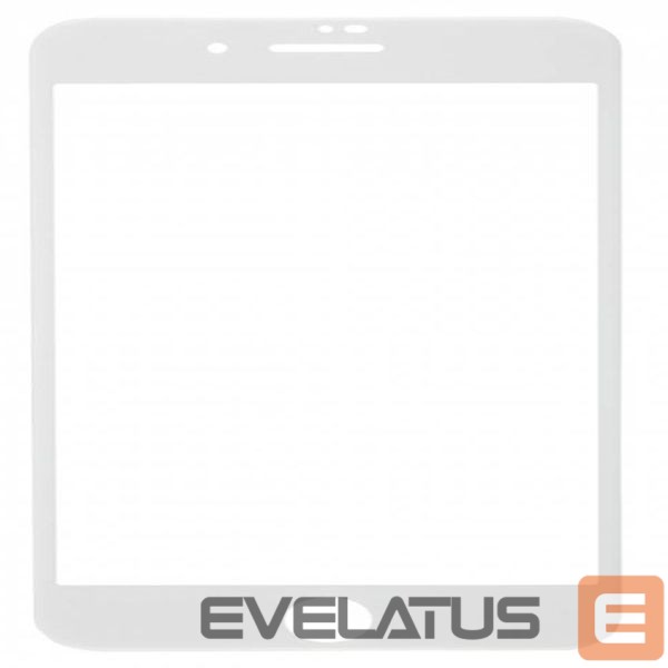 Apsauginiai stiklai Evelatus Apple iPhone 7/8/SE2020/SE2022 2.5D Full Cover Japan Glue Glass Anti-Static White