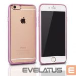 Nugarėlės dėklai OEM N/A Samsung A3 2017 A320 Clear case pink
