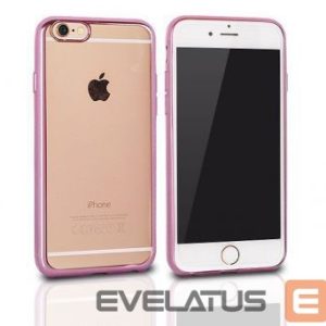 Nugarėlės dėklai OEM N/A Samsung A3 2017 A320 Clear case pink