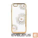 Nugarėlės dėklai Beeyo Sony E5 Flower Dots TPU Gold