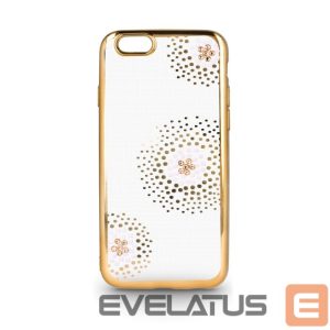 Nugarėlės dėklai Beeyo Sony E5 Flower Dots TPU Gold