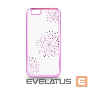 Nugarėlės dėklai Beeyo Sony E5 Flower Dots TPU Pink