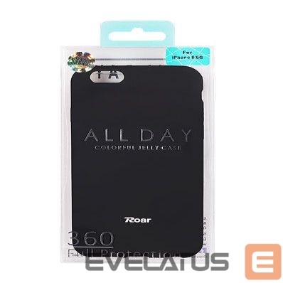 Nugarėlės dėklai Roar Huawei P9 lite All Day Jelly Case Black