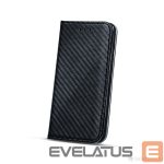 Knygos tipo dėklas dėklai GreenGo Huawei Nova Smart Carbon Black