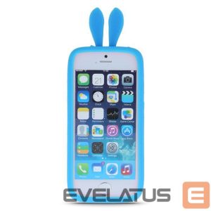 Universalus knygutės dėklas GreenGo Universal bumper L (10cm) Rabbit Ears Blue