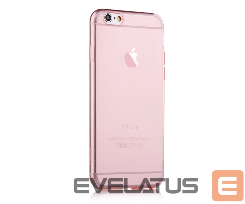 Nugarėlės dėklai Devia Apple iPhone 6/6s Plus Naked case Rose Gold