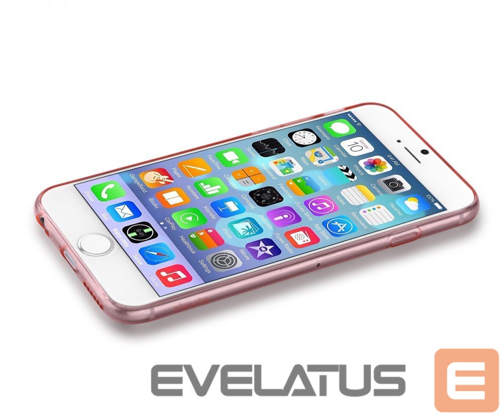 Nugarėlės dėklai Devia Apple iPhone 6/6s Plus Naked case Rose Gold