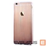 Nugarėlės dėklai Devia Apple iPhone 6/6s Azure soft case Dark Brown