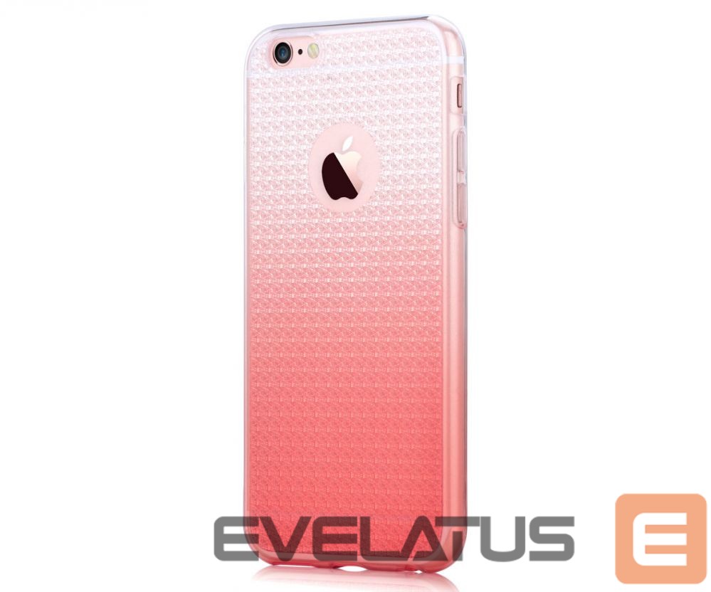 Nugarėlės dėklai Devia Apple iPhone 6/6s Plus Leo2 Diamond soft case Rose Gold