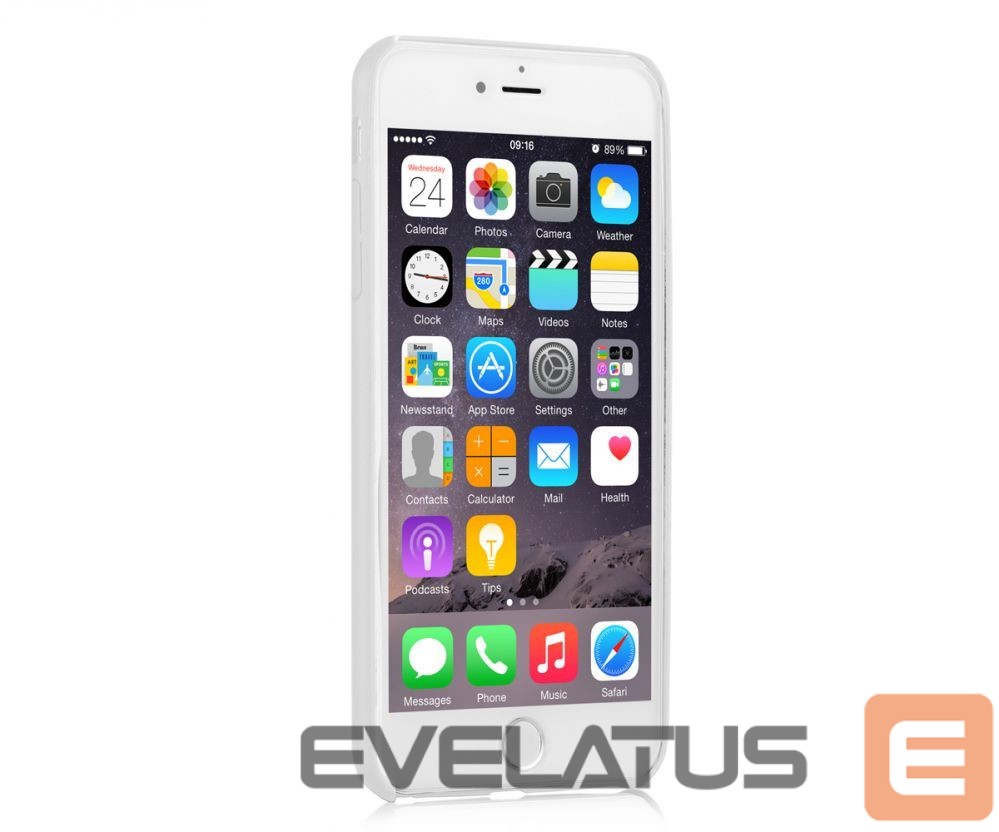 Nugarėlės dėklai Devia Apple iPhone 6 Plus/6s Plus Blade case Pure White