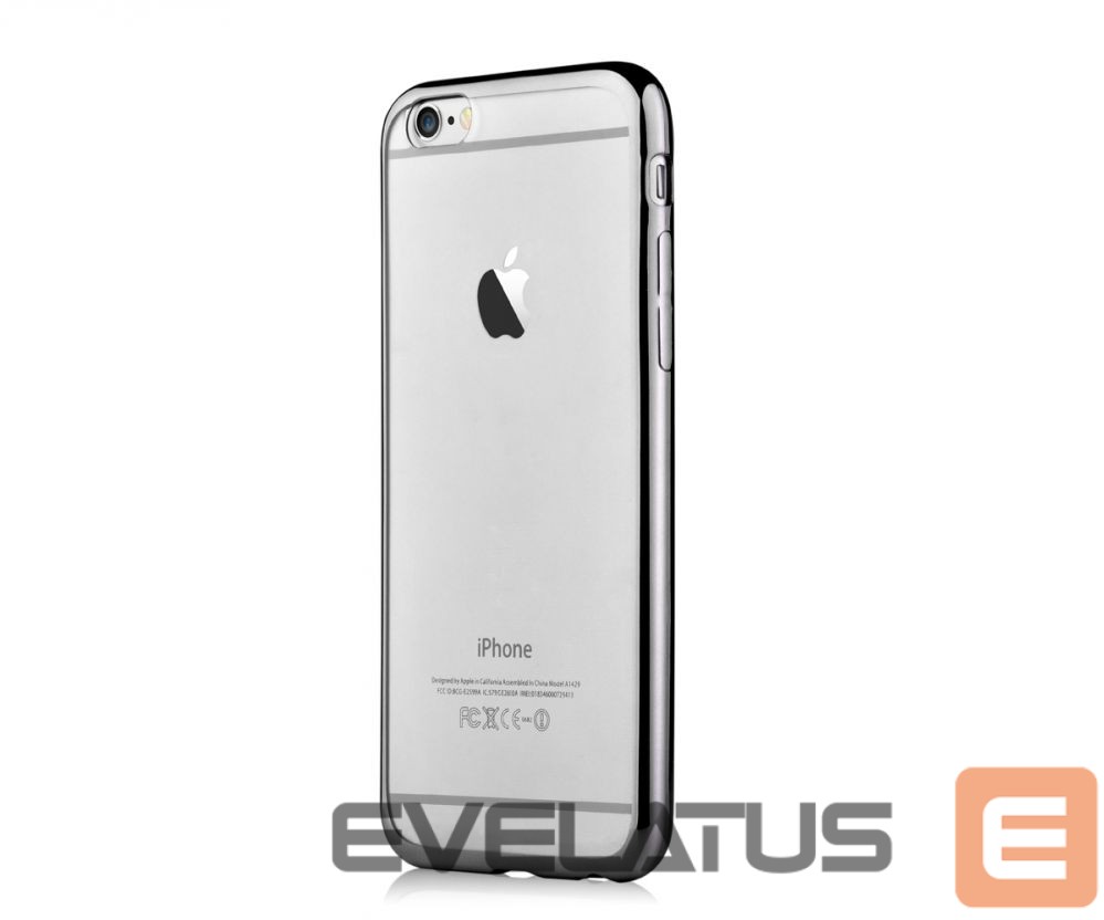 Nugarėlės dėklai Devia Apple iPhone 7 Plus/8 Plus Glitter soft case Silver