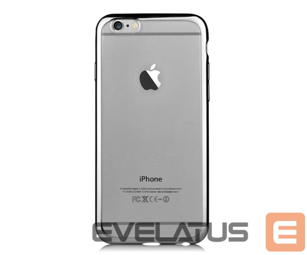 Nugarėlės dėklai Devia Apple iPhone 7 Plus/8 Plus Glitter soft case Silver