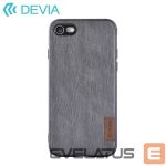 Nugarėlės dėklai Devia Apple iPhone 7/8 Flax case Grey
