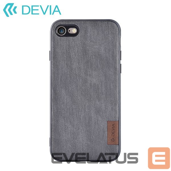 Nugarėlės dėklai Devia Apple iPhone 7/8 Flax case Grey