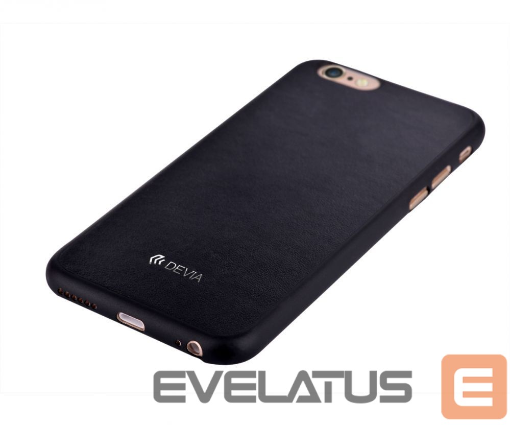 Nugarėlės dėklai Devia Apple iPhone 7 Plus Jelly Slim Case Black
