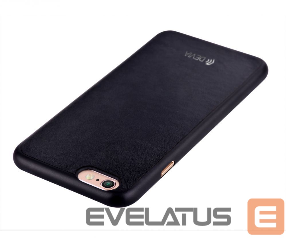 Nugarėlės dėklai Devia Apple iPhone 7 Plus Jelly Slim Case Black
