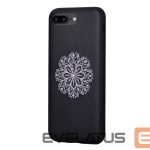 Nugarėlės dėklai Devia Apple iPhone 7 Plus/8 Plus Flower Embroidery Case Black