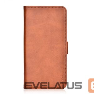 Knygos tipo dėklas dėklai Devia Apple iPhone X Magic 2 in 1 case Brown