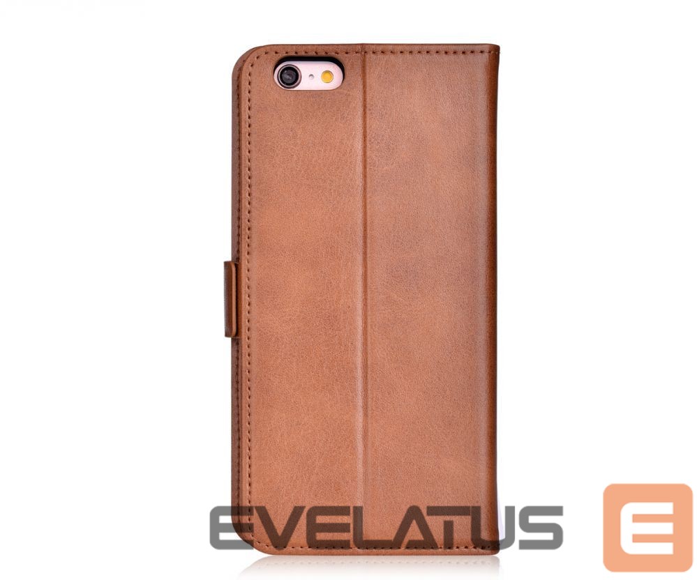 Knygos tipo dėklas dėklai Devia Apple iPhone X Magic 2 in 1 case Brown