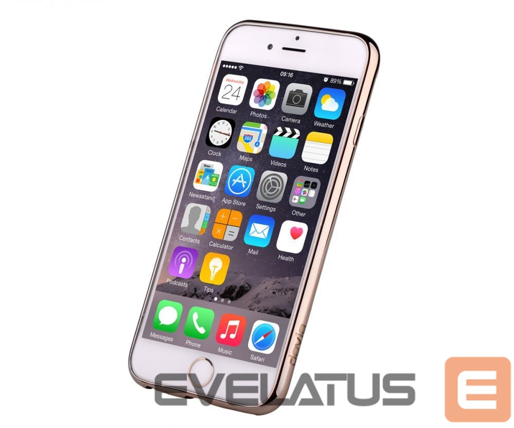Nugarėlės dėklai Devia Samsung Galaxy S8 Plus Glitter soft case Champagne Gold