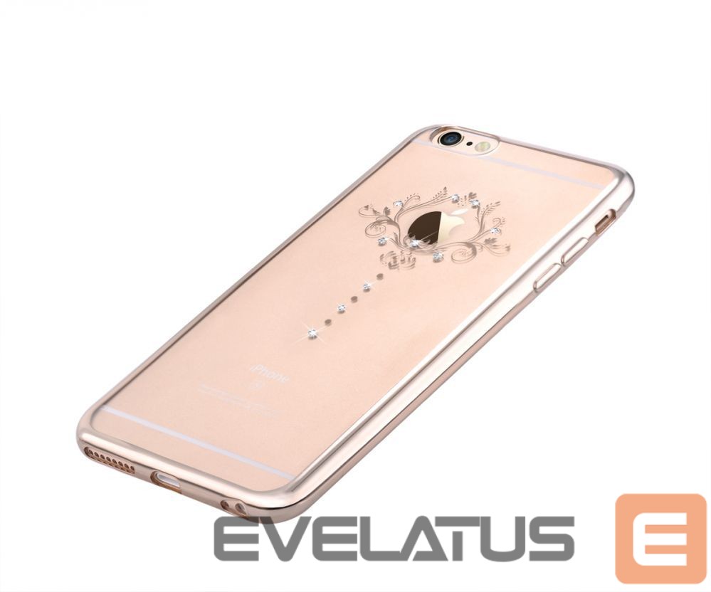 Nugarėlės dėklai Devia Samsung Galaxy S8 Plus Crystal Iris soft case Champagne Gold